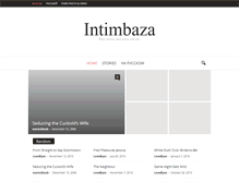 Tablet Screenshot of intimbaza.com